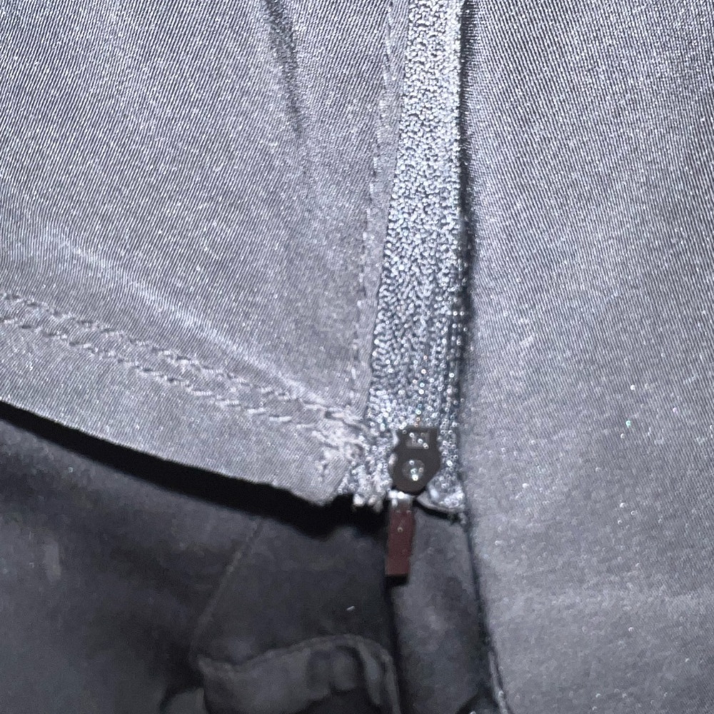 Jones New York women’s Lined Jacket with Detachable Hood rain coat Size L - Picture 7 of 8